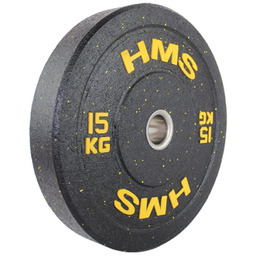 Obciążenie olimpijskie gumowane HTBR15 15 kg - HMS