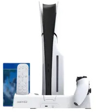 Yaxo YGABCB01 Arctic Breeze Wielofunkcyjna podstawka PlayStation 5