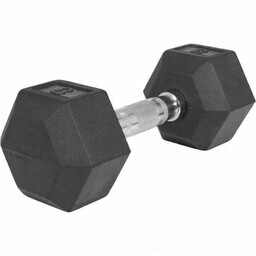 Hantel stały 8 kg Żeliwo gumowane