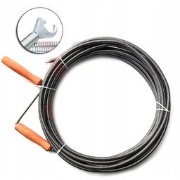 Spirala Kanalizacyjna Do Rur Żmijka Sprężyna do przepychania