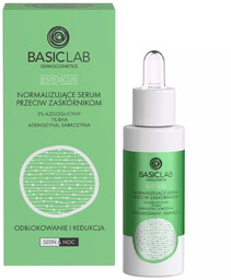 BasicLab Odblokowanie i Redukcja Normalizujące serum przeciw zaskórnikom