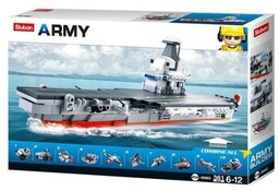 KLOCKI SLUBAN ARMY Statek Lotniskowiec