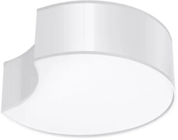 Plafon CIRCLE 1 biały SL.1050 - Sollux Sprawdź