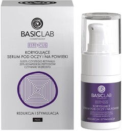 BasicLab Redukcja i Stymulacja Korygujące serum pod oczy