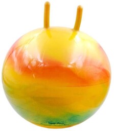 Piłka do skakania tęczowa, 55 cm