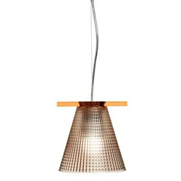 Kartell - Light Air Lampa Wisząca Rzeźbiona Różowa