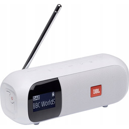 Jbl Tuner 2 Biały/ Głośnik Przenośny Radio Dab