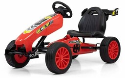 MILLY MALLY Gokart na pedały Rocket Czerwony