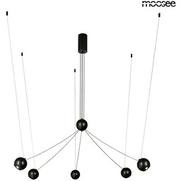 MOOSEE lampa wisząca OCTO 5 czarna