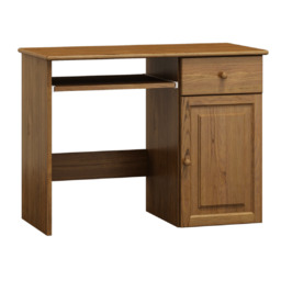 OUTLET - Biurko sosnowe MARCO głębokość 48cm dąb