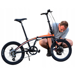 Aluminiowy Lekki 12.3KG Rower Podróżny Męski Damski Składak