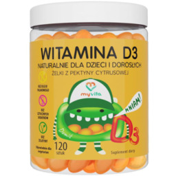 MyVita Witamina D3 Naturalne żelki dla dzieci