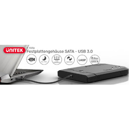 Unitek Obudowa USB-C 5Gbps HDD/SSD SATA UASP