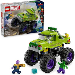 LEGO Marvel Monster truck Hulka kontra Thanos, zabawka