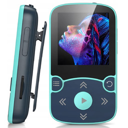 Odtwarzacz MP3 Bluetooth 5.0 Sport 32GB Krokomierz