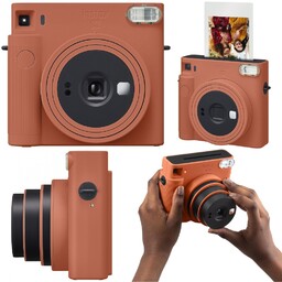Instax Square SQ1 Aparat Natychmiastowy Błyskawiczny Fujifilm Pomarańczowy