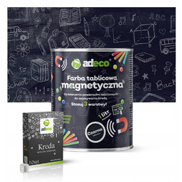 Adeco Farba magnetyczna v tablicowa do ścian 1L