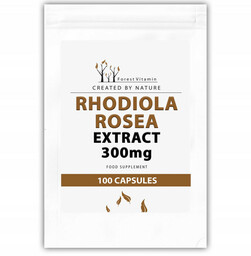 FOREST VITAMIN Rhodiola Rosea Extract 300mg 100caps