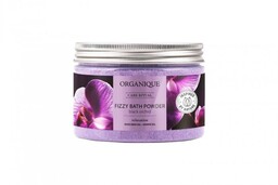 ORGANIQUE Black Orchid Musujący Puder do kąpieli Fizzy