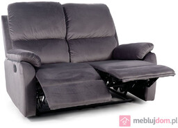 Sofa rozkładana SPENCER 2 VELVET Signal Szary
