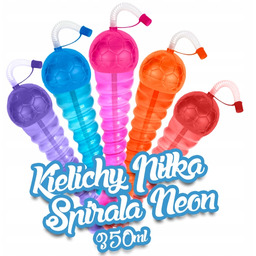 Kielich Spirala Piłka Neon Granitor 63 szt/ 350