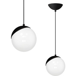 Milagro Lampa wisząca SFERA BLACK 1xE14 60W