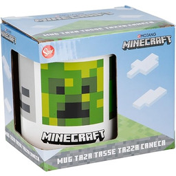 Kubek ceramiczny 325 ml w pudełku upominkowym Minecraft