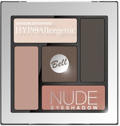 Bell, HypoAllergenic Nude Eyeshadow, hypoalergiczne satynowo-kremowe cienie