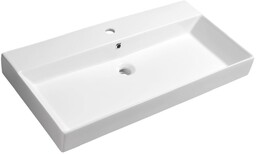 Sapho KARE 85 umywalka meblowa 85x45cm biała 17085