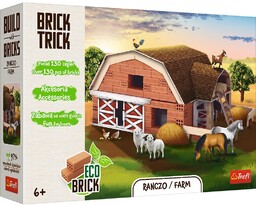 Trefl, 61917 Brick Trick - Ranczo/Farm