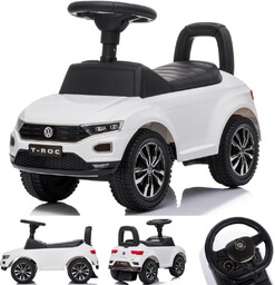 Jeździk pchacz chodzik Volkswagen T-Roc biały