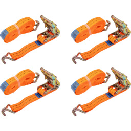 Zestaw czterech pasów transportowych z napinaczem UNITRAILER 6m/35mm/2t