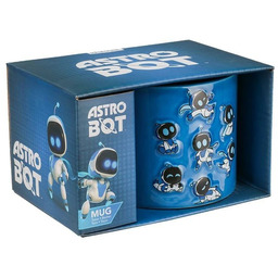 Kubek Astro Bot z tłoczonym wzorem 3D