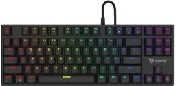 SAVIO KLAWIATURA MECHANICZNA RGB OUTEMU BLUE TEMPEST X2