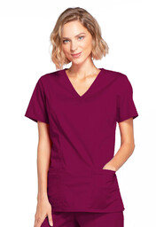 Bluza Core Stretch Mock Wrap D Wino 4728/WINW/XS