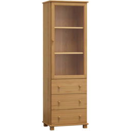 OUTLET - Witryna drewniana nr6 olcha