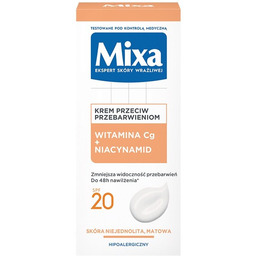 MIXA Lab, krem do twarzy przeciw przebarwieniom Witamina