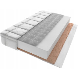 Materac Dziecięcy Do Łóżka Gryka Pianka Kokos 160x80