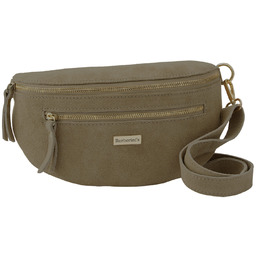 Zamszowa nerka damska Barberinis - Beżowa