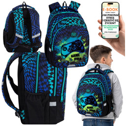 PLECAK dla CHŁOPCA do SZKOŁY COOLPACK GAMER Gaming