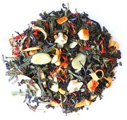 Herbata zielona PRZYSMAK ŚW MIKOŁAJA premium pomarańcza jabłka