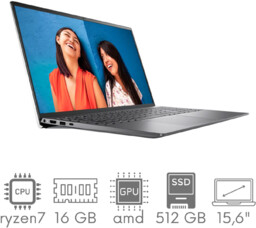 Dell Inspiron 5515 Ryzen 7 5700U 16GB 512