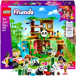 Zestaw LEGO  Friends Rezerwat Pand z Domkiem