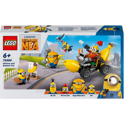 Lego Despicable Me 4 Minionki i bananowóz 75580