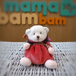 Miś Ziggy w przebraniu biedronki - White Ladybug