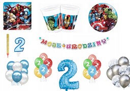 Zestaw Avengers 2 Urodziny Balony