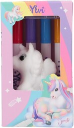 Depesche 12673 Ylvi - Colour Your Unicorn, flokowana