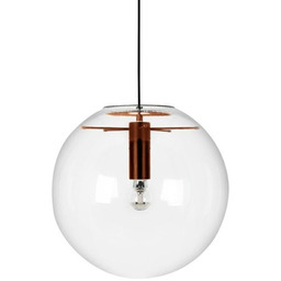 Lampa wisząca SANDRA 20 miedziana - szkło, metal