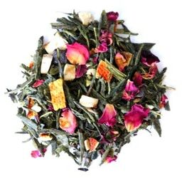 Najlepsza liściasta herbata zielona sypana SENCHA BOŻONARODZENIOWA goździki