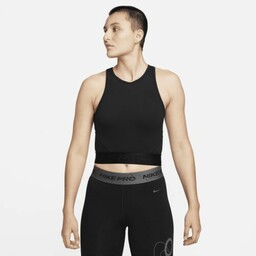 Krótka koszulka damska Nike Pro Dri-FIT - Czerń
